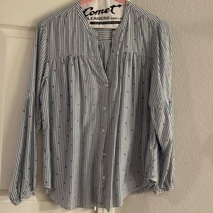 Striped summer blouse